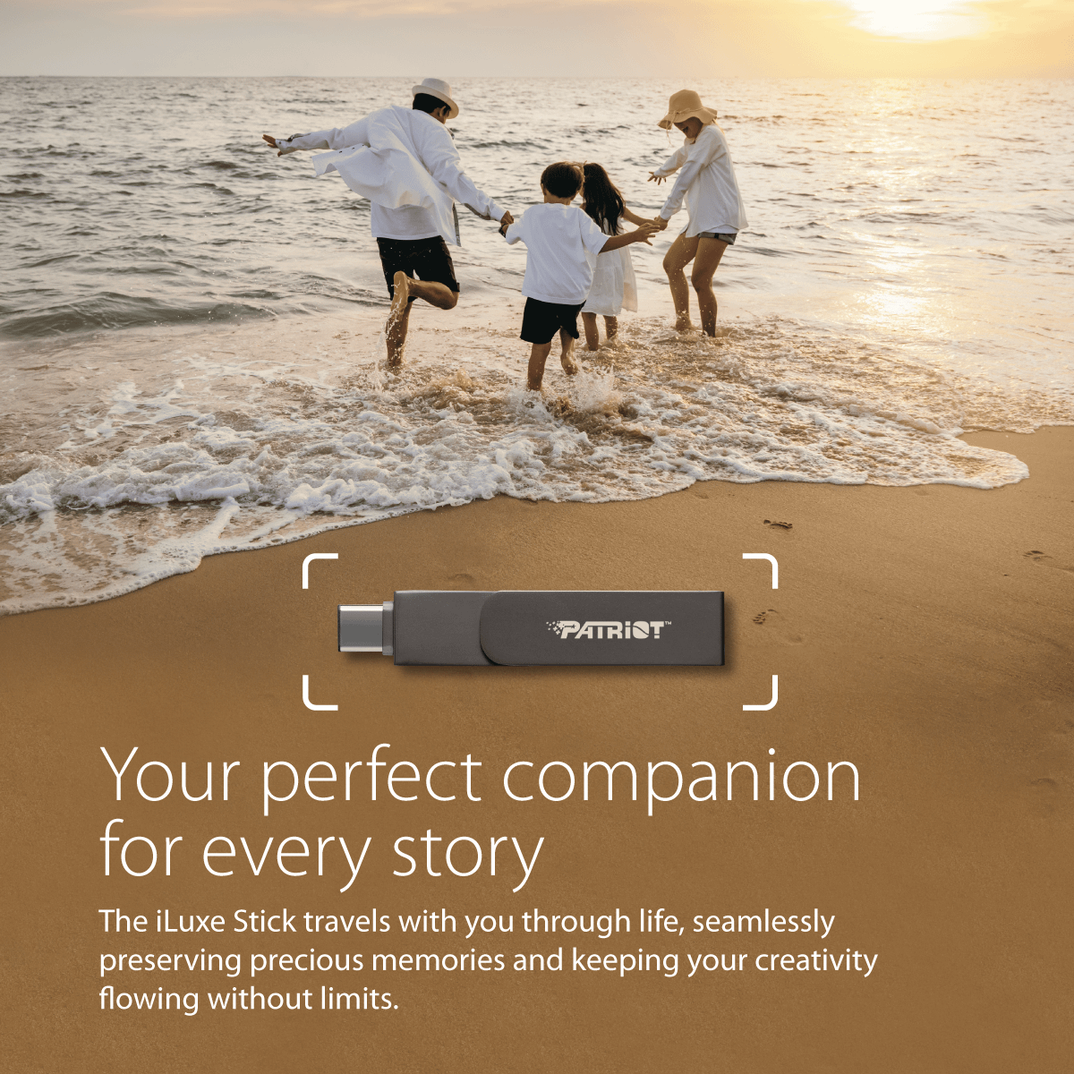 Patriot iLux Stick Type-C 128GB Smart Backup Solution
