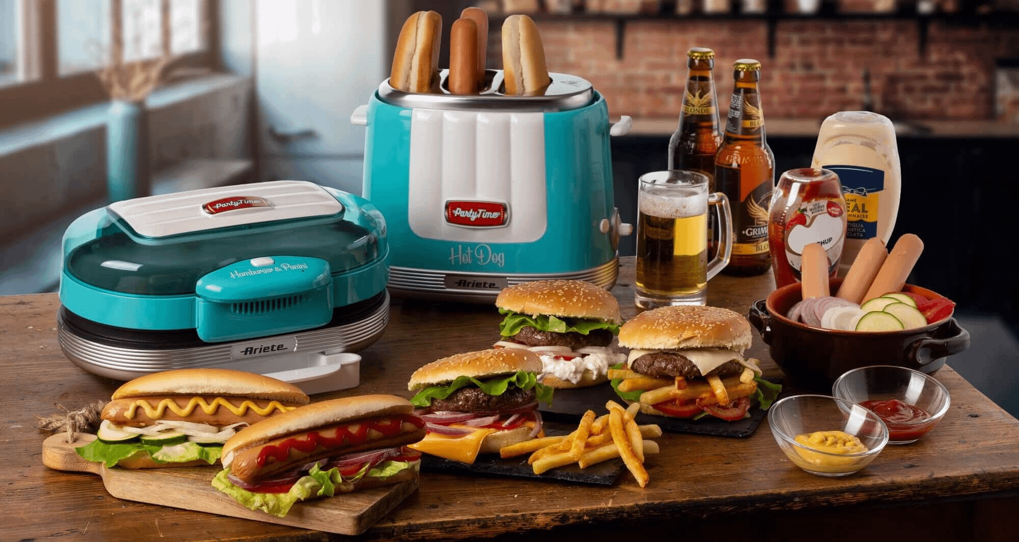 Ariete PARTY TIME 206BL hot dog aparat 