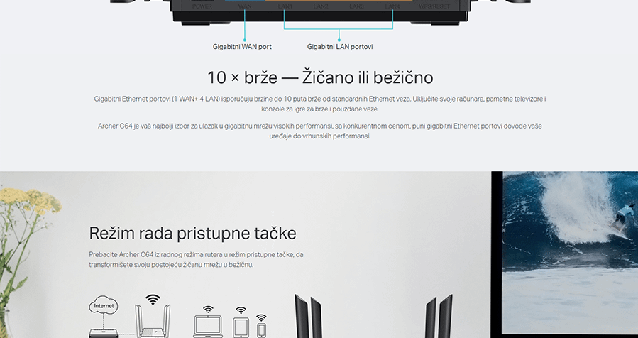 TP LINK ARCHER C64