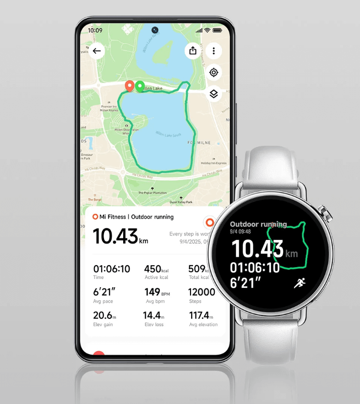 XIAOMI Watch S4 41mm Black smartwatcha