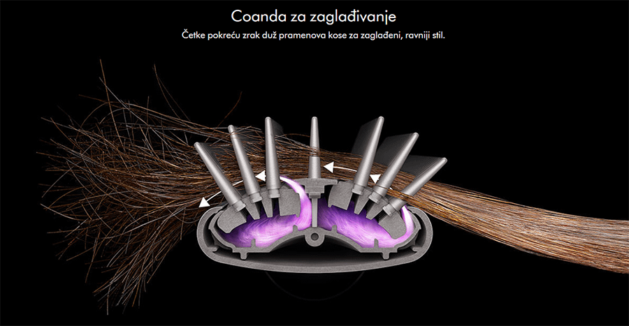 Dyson Airwrap Complete (nikel/fuchsia) short