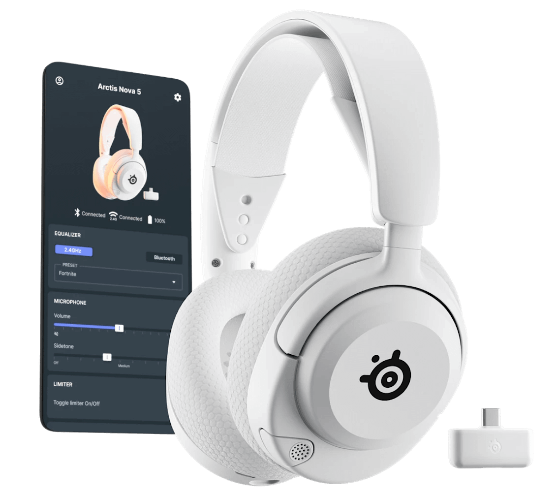 SteelSeries Arctis Nova 5 White