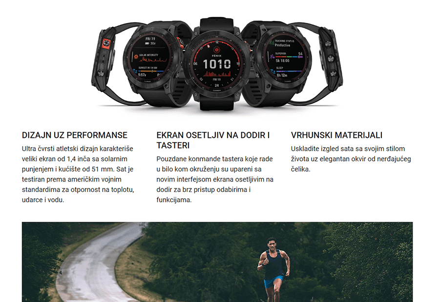 Garmin  Fenix 7X Solar (Slate Gray)