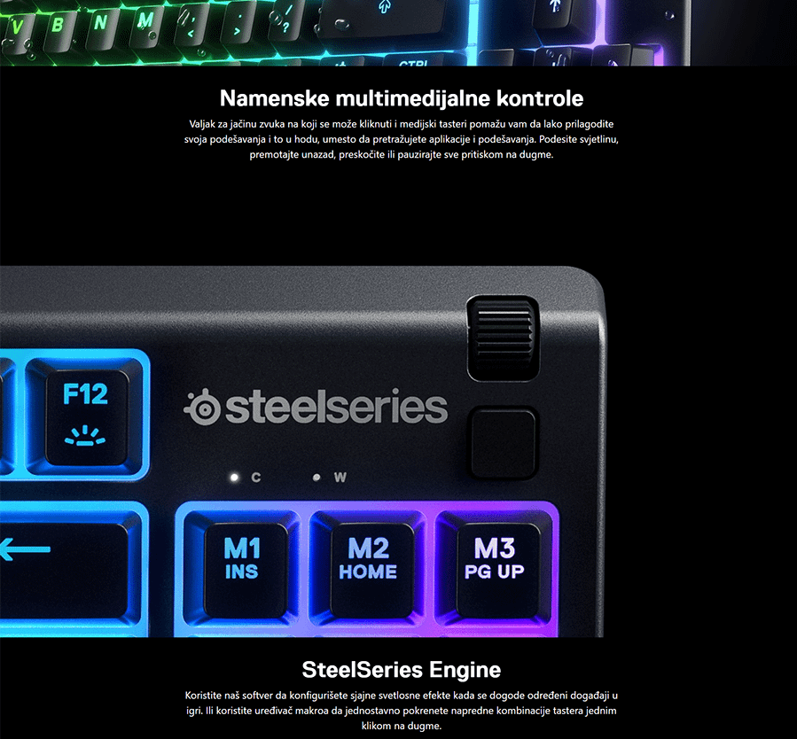 SteelSeries Apex 3 TKL-US