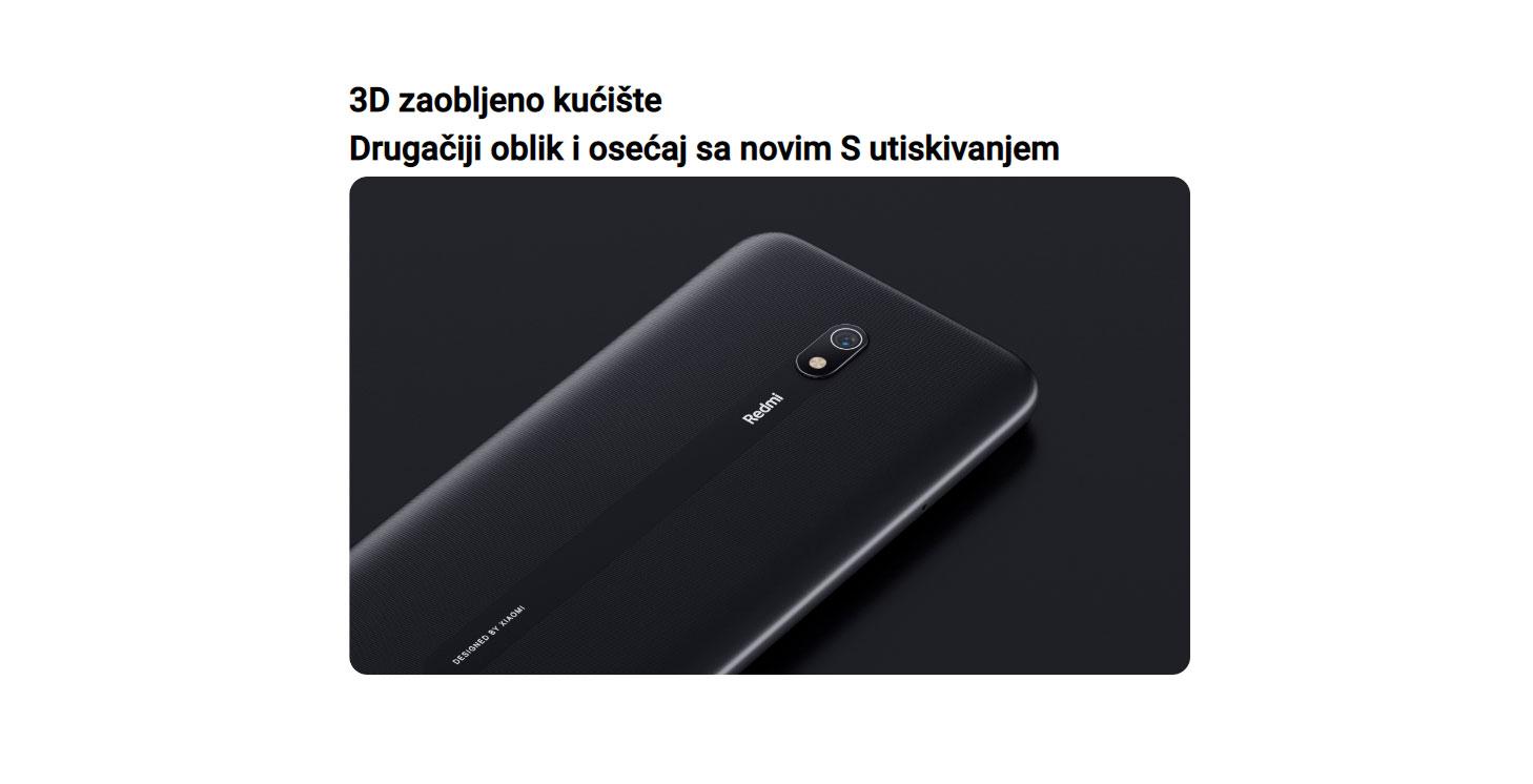 Xiaomi REDMI 8A 2GB 32GB BLACK