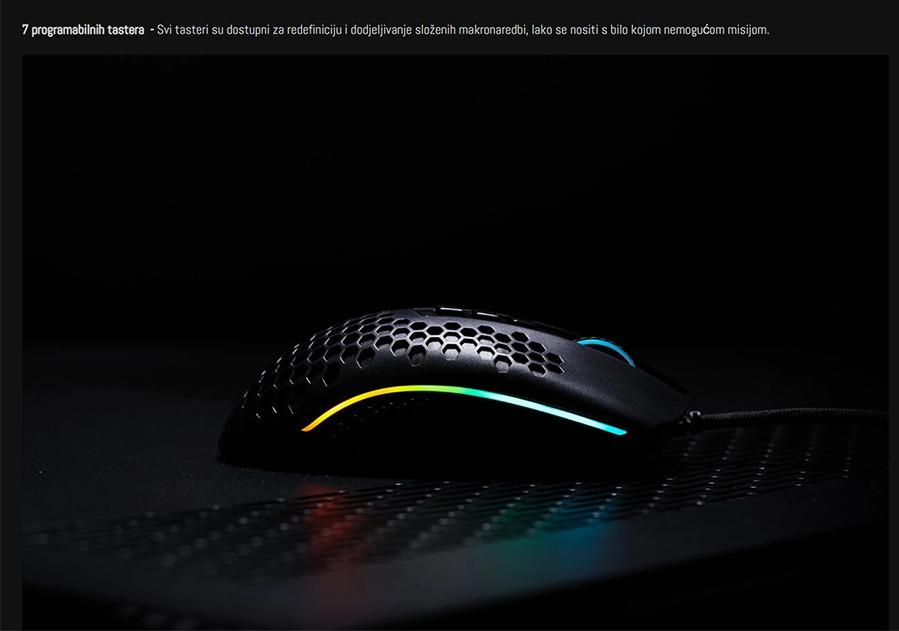 REDRAGON Storm M808 RGB