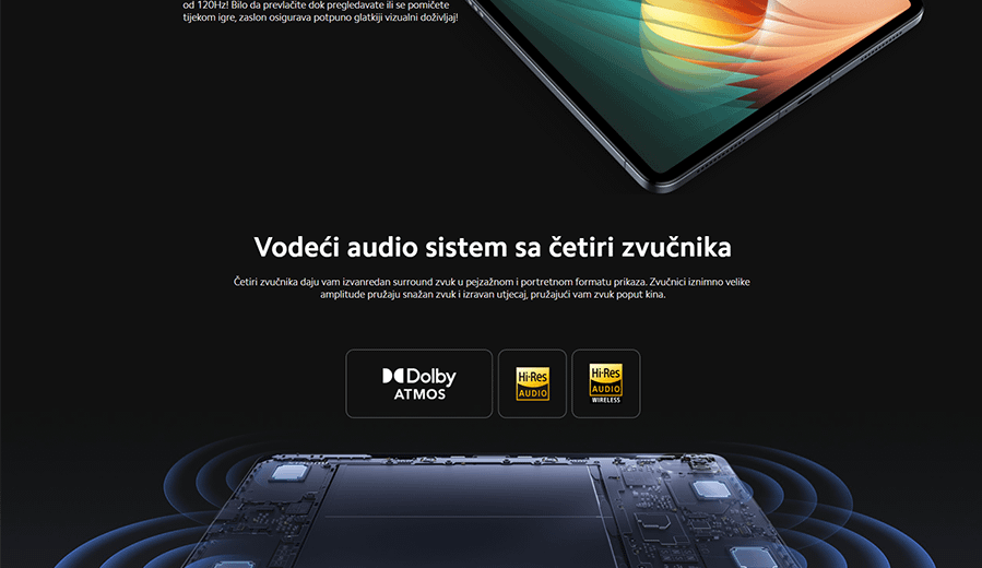 Xiaomi Pad 5 128GB Cosmic Gray (Siva)