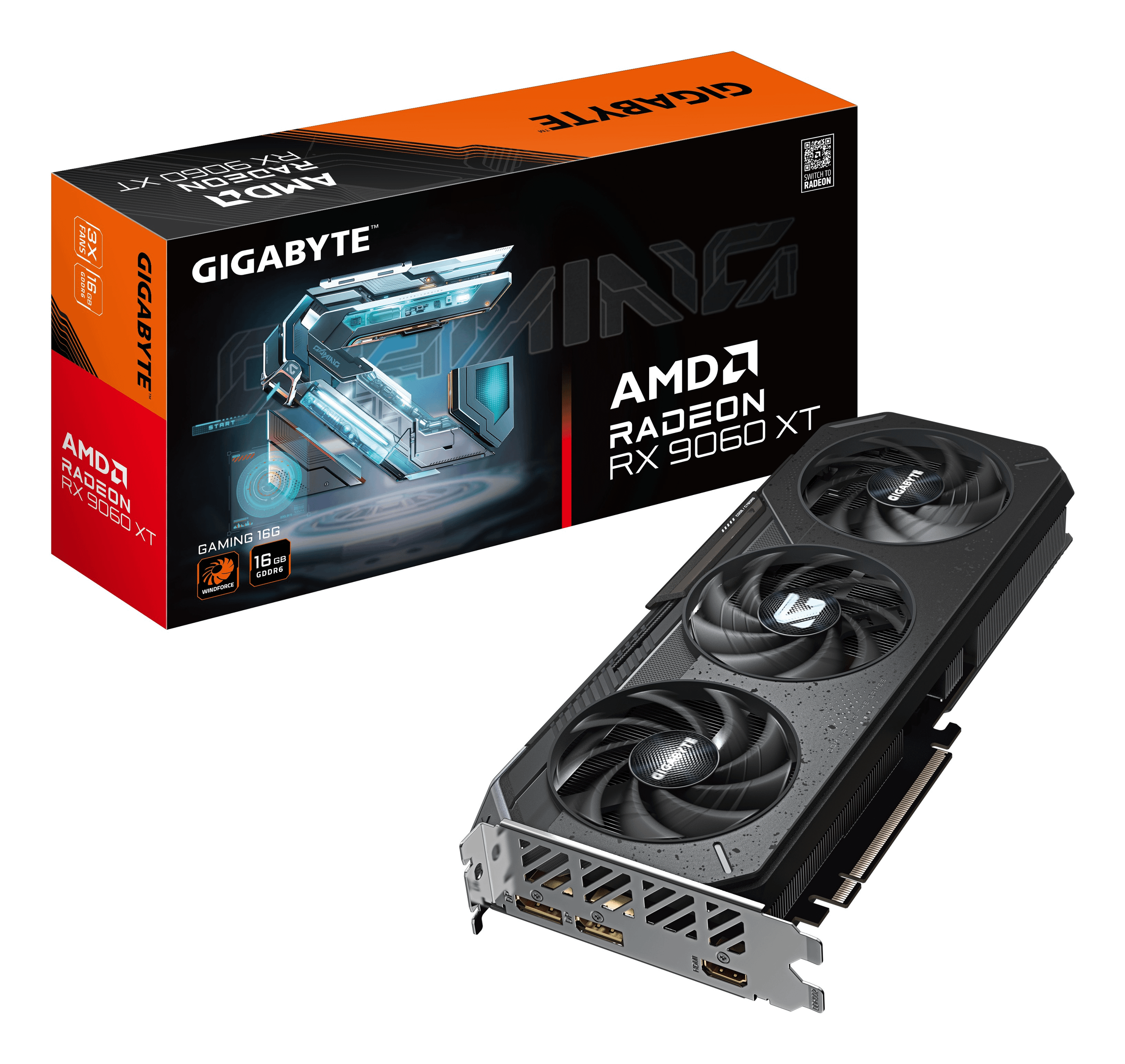 GIGABYTE RX 9060 XT GAMING 16GB grafička kartica
