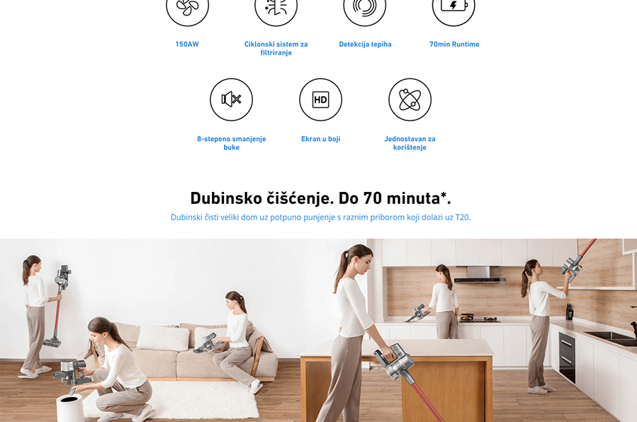 Xiaomi Dreame T20 450 Watt