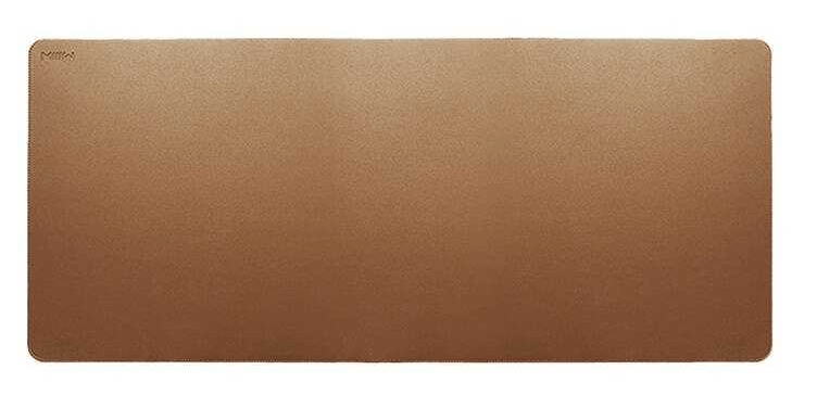 MIIW Monochrome leather mouse pad (Brown)
