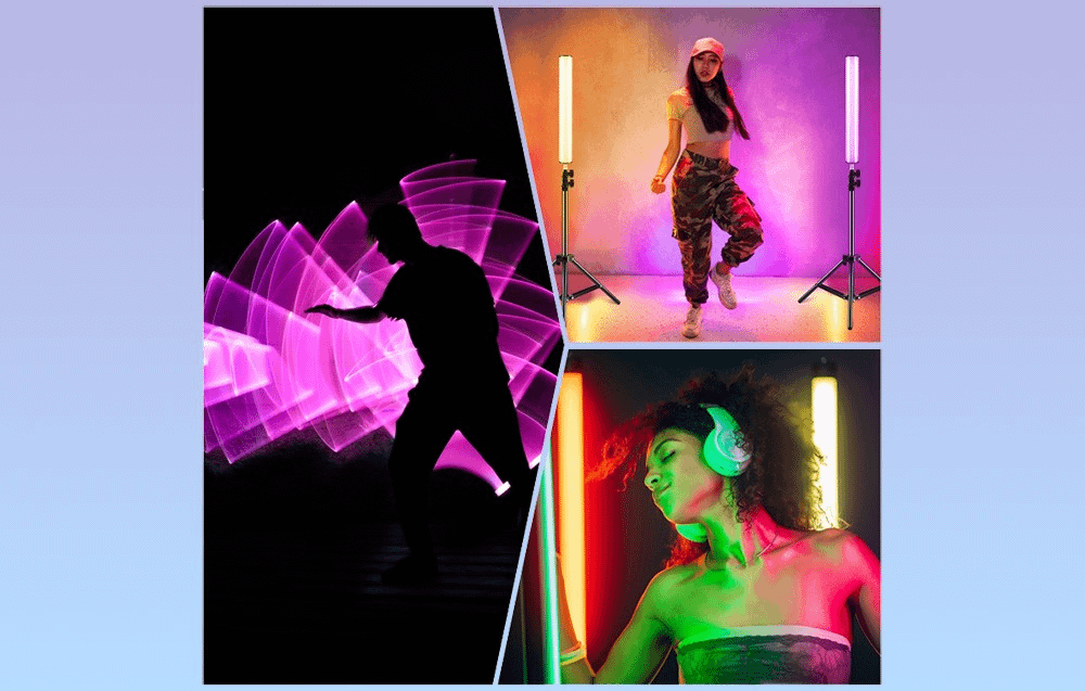 PULUZ RGB Led Light Stick 30cm