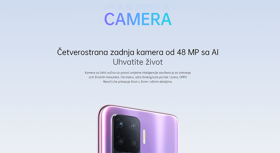 OPPO Reno 5 Lite 8GB 128GB Fluid Black