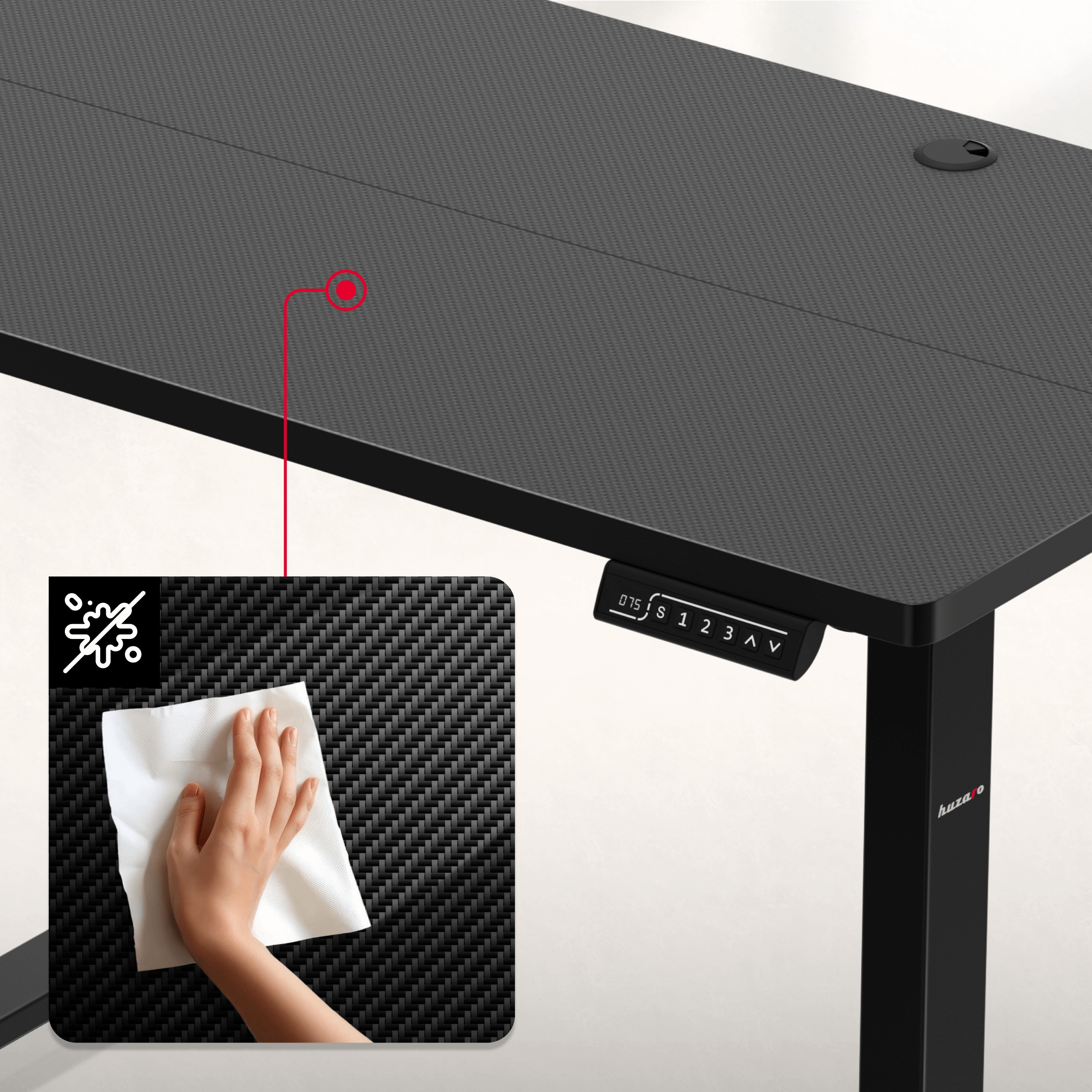 Huzaro Hero 8.1 Black sto