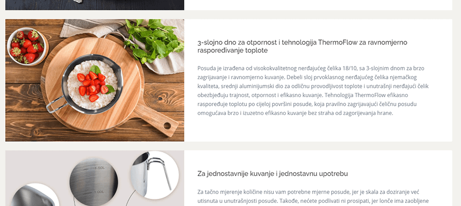 RosMarino Pour&Cook II 14x12 cm