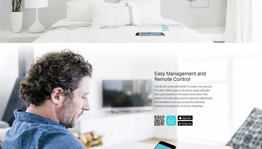 TP LINK RE205