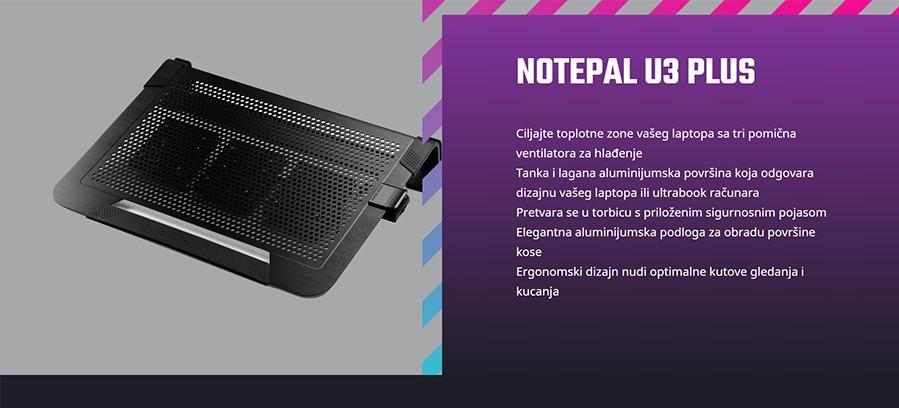 CoolerMaster NOTEPAL U3 PLUS