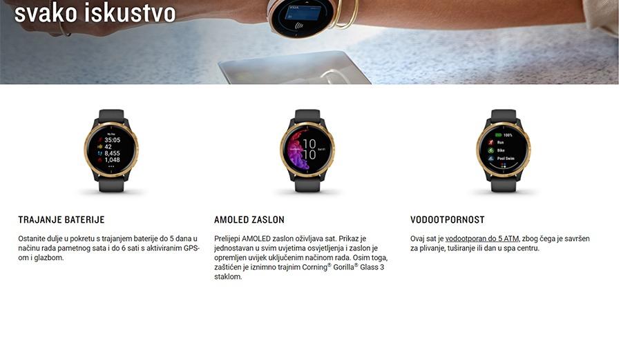 Garmin VENU Black/Gold