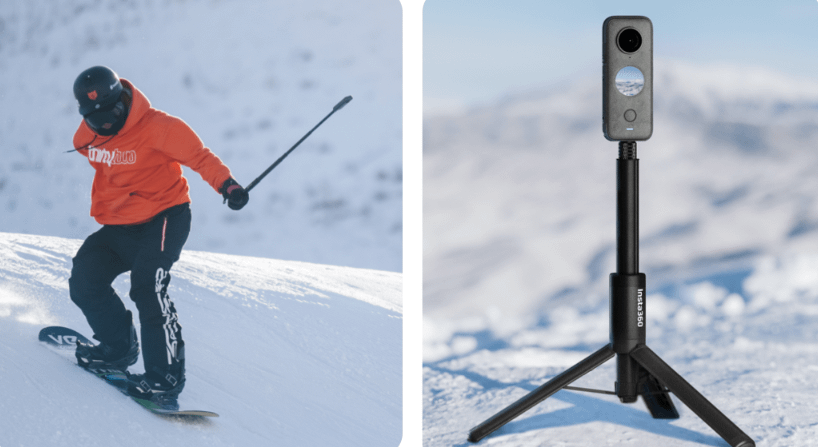INSTA 360 2-in-1 Invisible Selfie Stick + Tripod
