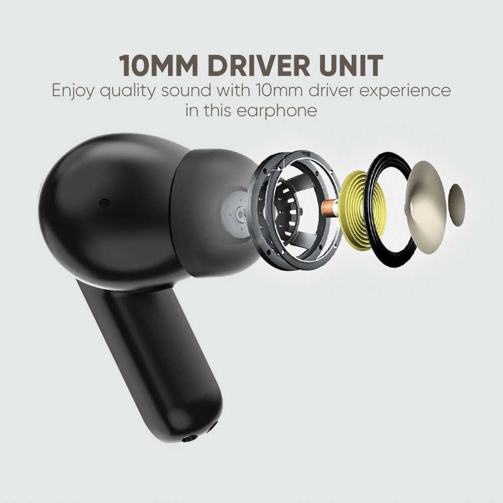 SONICGEAR EarPump TWS Q1 ANC Black