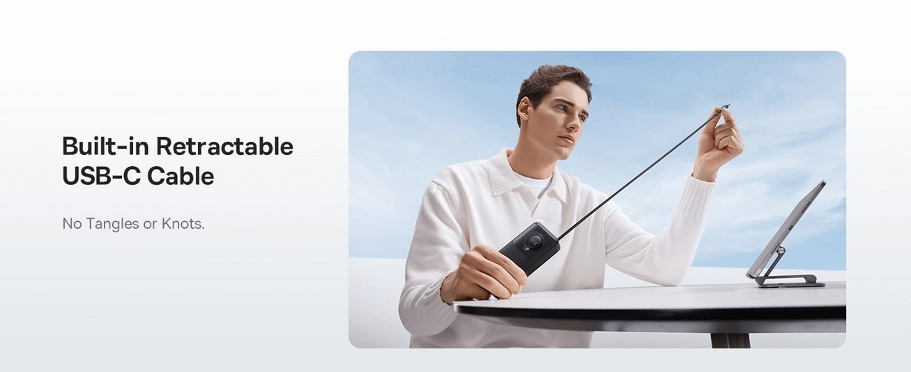 Baseus Free2Pull 10000mAh Grey Power Bank