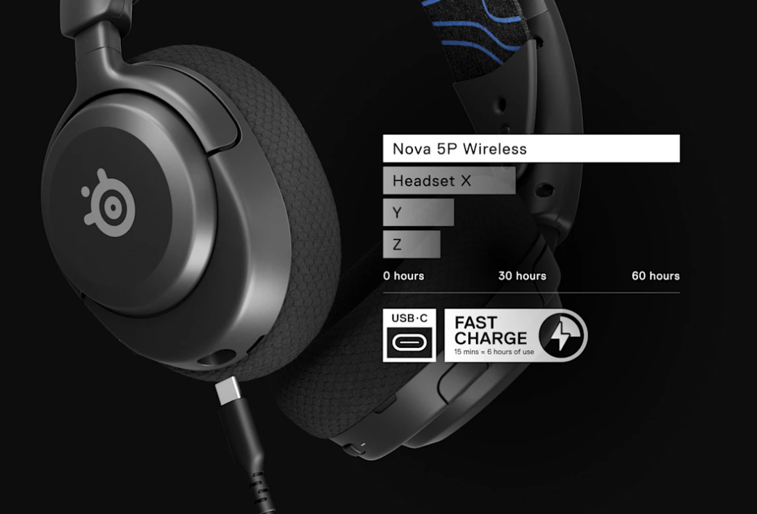 SteelSeries Arctis Nova 5P White