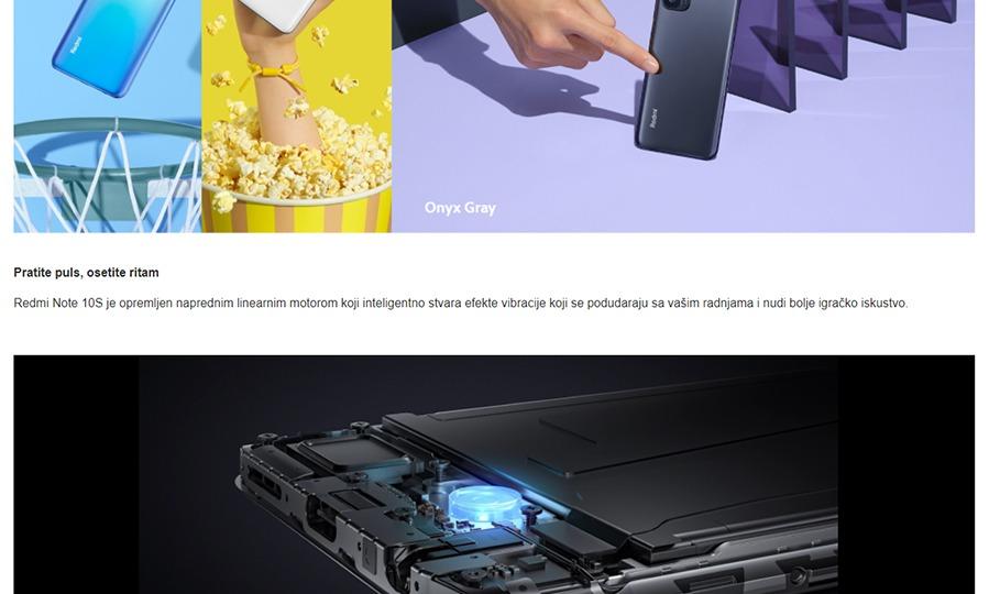 Xiaomi Redmi Note 10S 6GB 128GB Pebble White