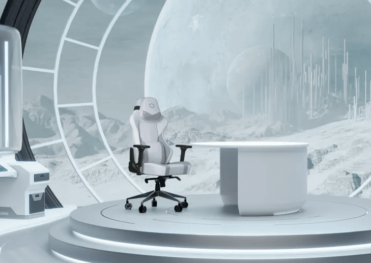 COOLER MASTER Caliber X2C White gaming stolica