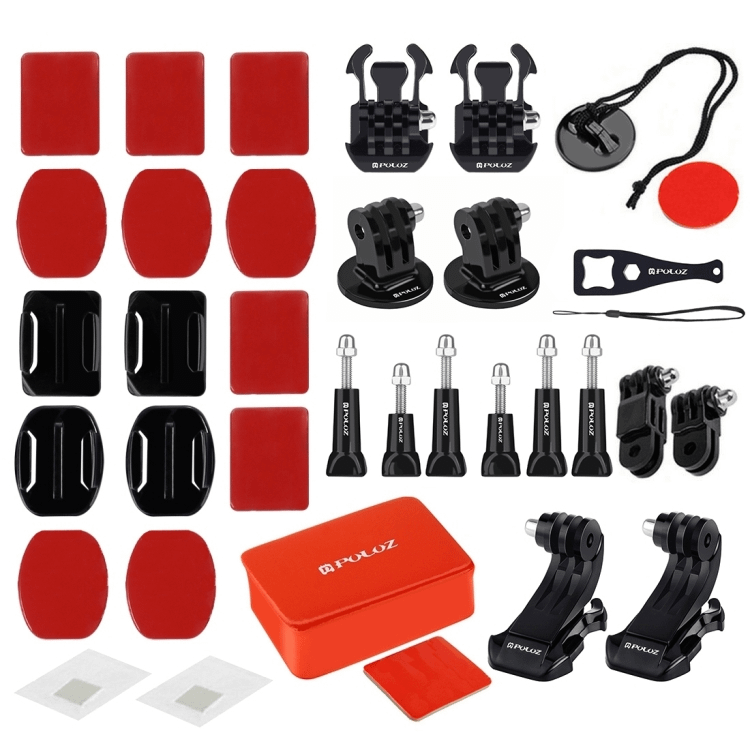 Puluz 53 in 1 Accessories Total Ultimate Combo Kit (PKT26)