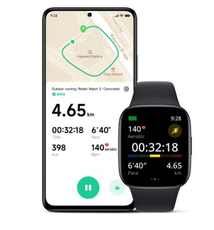 Xiaomi Redmi watch 3 (Black)