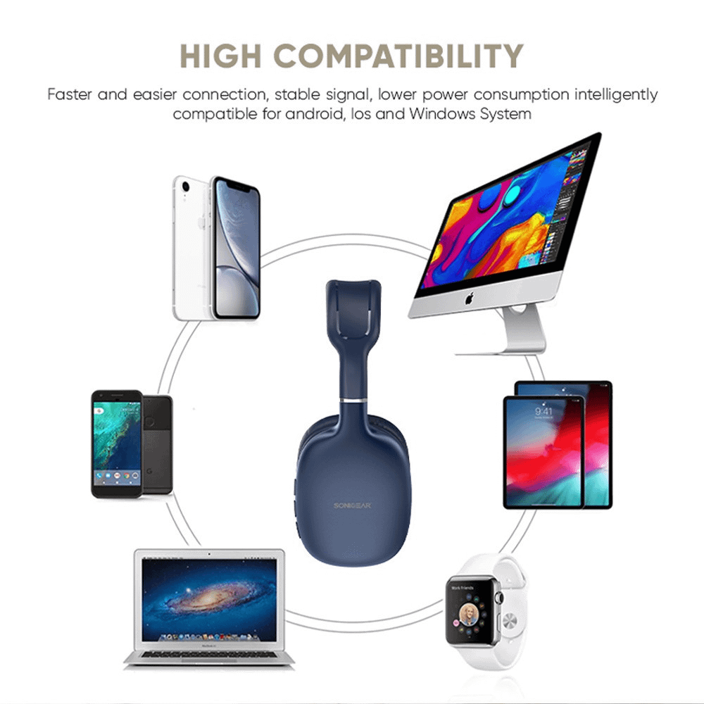 SONICGEAR AIRPHONE 6 Obsidian