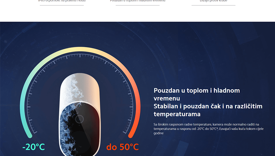 Xiaomi Mi Wireless Outdoor Security 1080p Set