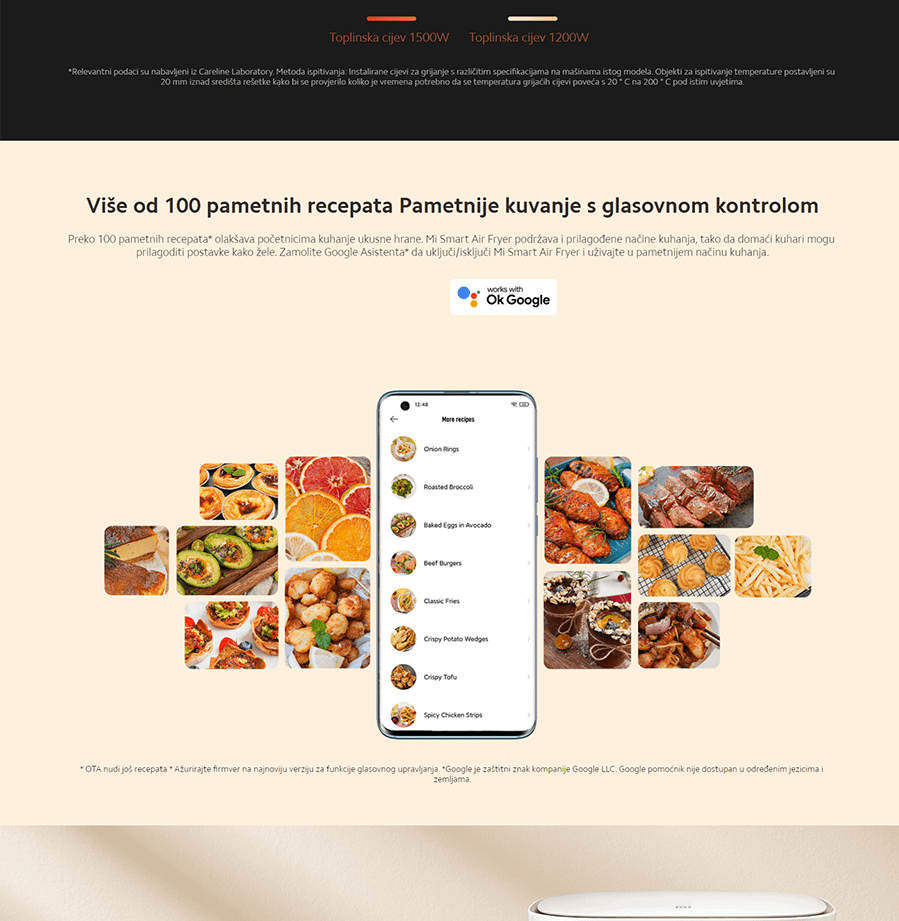 Xiaomi Mi Smart Air Fryer (3,5L)