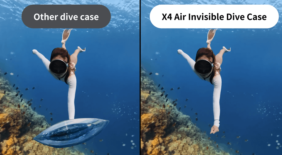 Insta360 X4 Air Invisible Dive Case