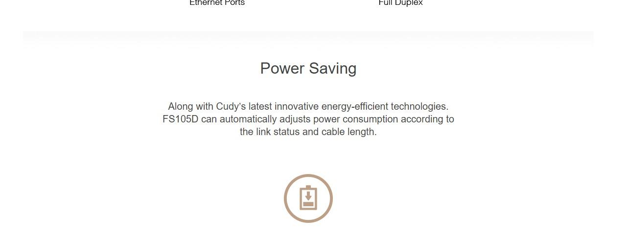 Cudy FS105D 