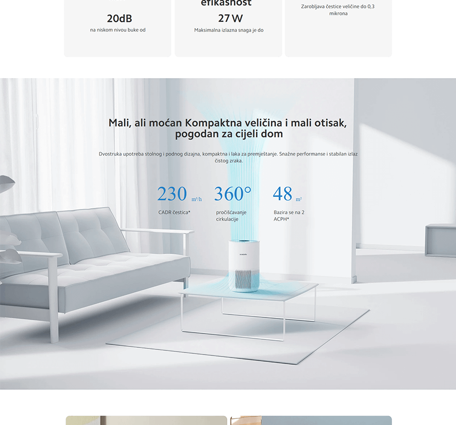 Xiaomi Smart Air Purifier 4 Compact