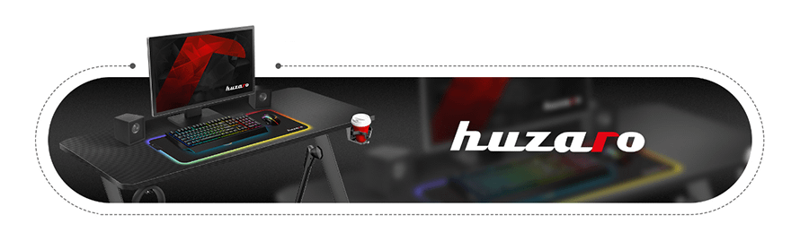 Huzaro Hero 2.8 Black gaming sto