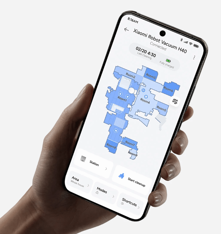 XIAOMI Robot Vacuum H40 robot usisivač