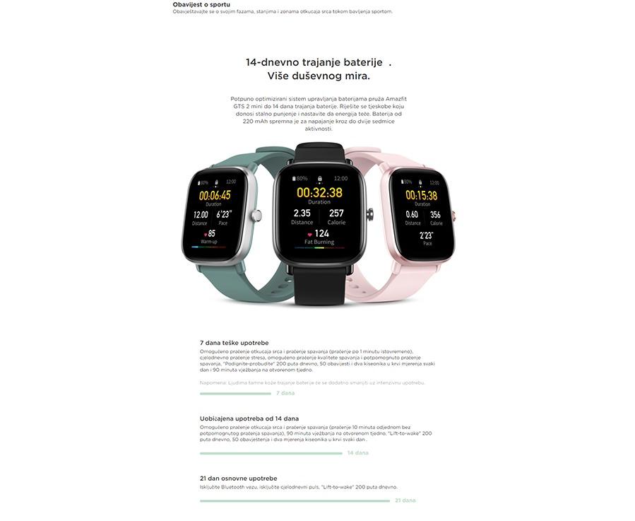 Xiaomi Amazfit GTS 2 mini Pink