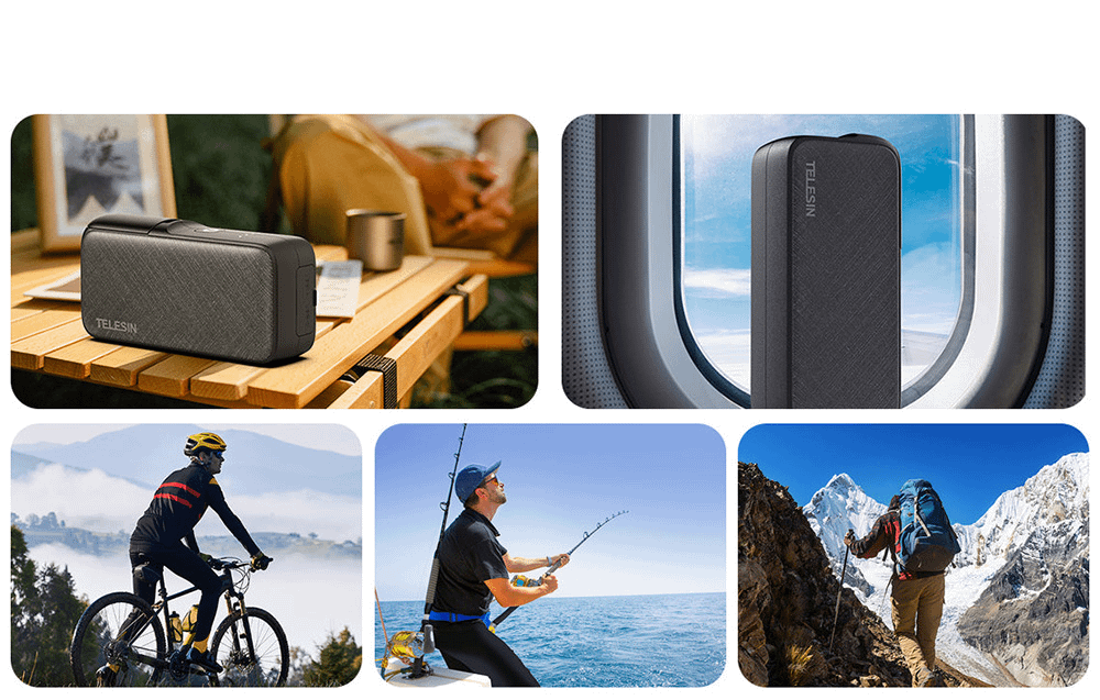 TELESIN GP-PB-001 charger and power bank