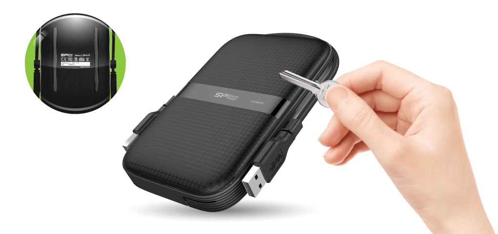 Silicon Power Armor A60 1TB Green HDD