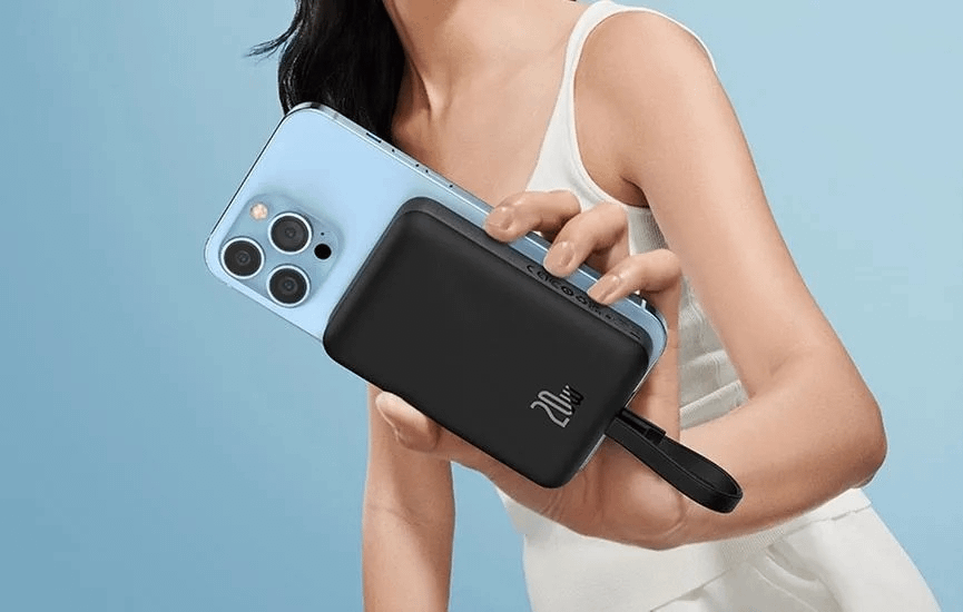 Baseus Magnetic Mini Power Bank 10000mAh Black