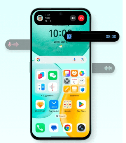 HONOR X6c 6GB 128GB Midnight Black smartphone 