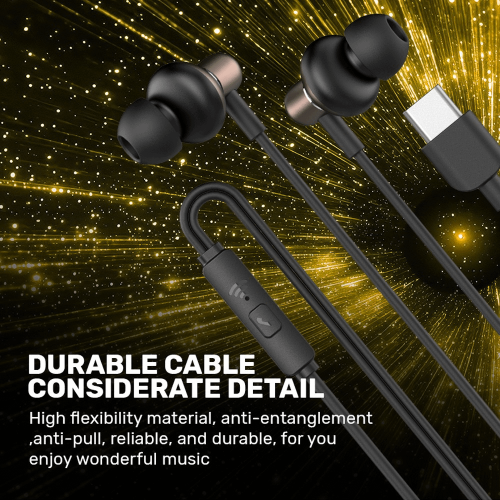 SONICGEAR HyperBass Buds 1 (Type-C) Black